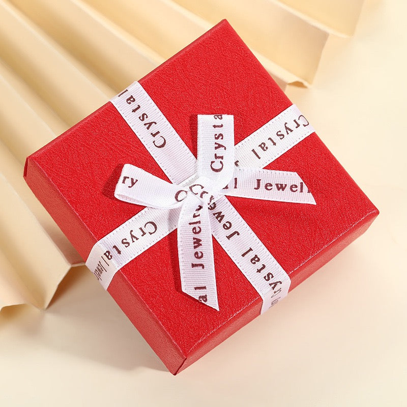 SCHLEIFENKNOT-SCHMUCKSCHACHTEL GESCHENKBOX (OHNE LOGO)