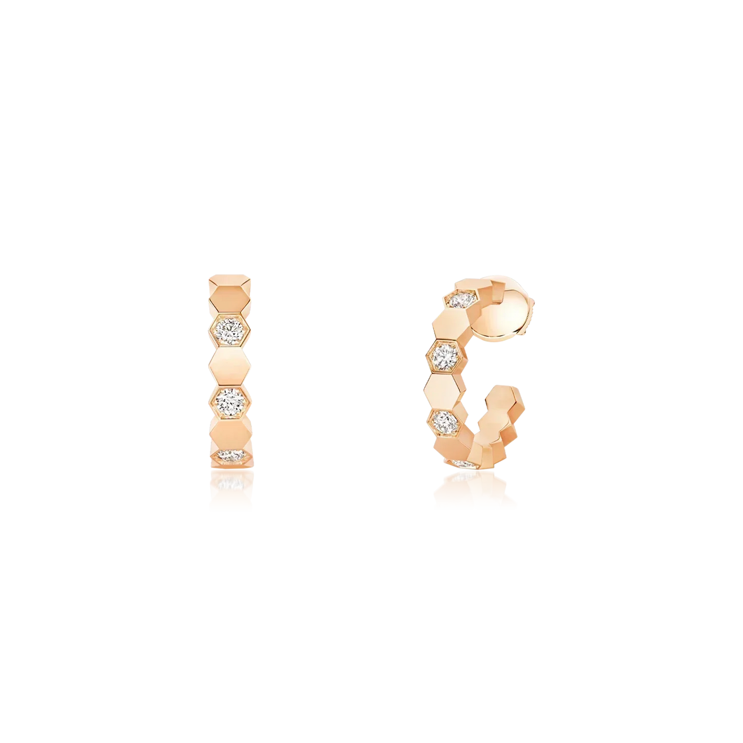 [GALE]Hollow Design Four-Leaf Clover Flower Shape Ring