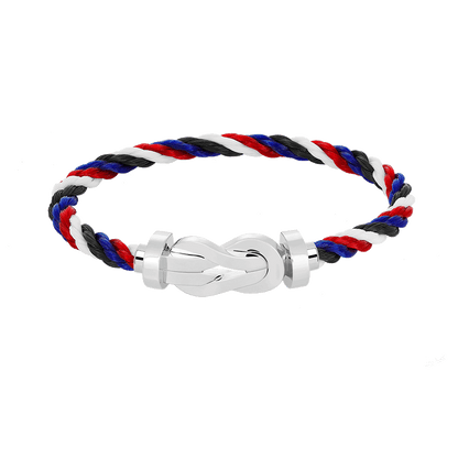 [GALE]CHANCE LARGE 8 FIGURE BUCKLE NO DIAMOND BRACELET SILVER