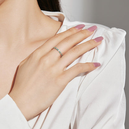 [NOVO]きらめく鮮やかなラウンドシェイプデイリーリング