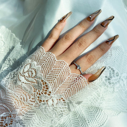 [GALE]0.5 Carat CaratEternity Charming Heart Shape Lover Ring