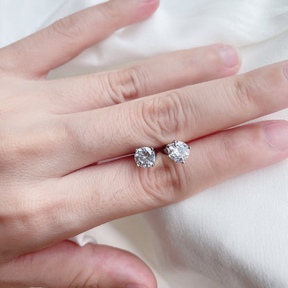 [GALE]Unique Round Shape Earrings