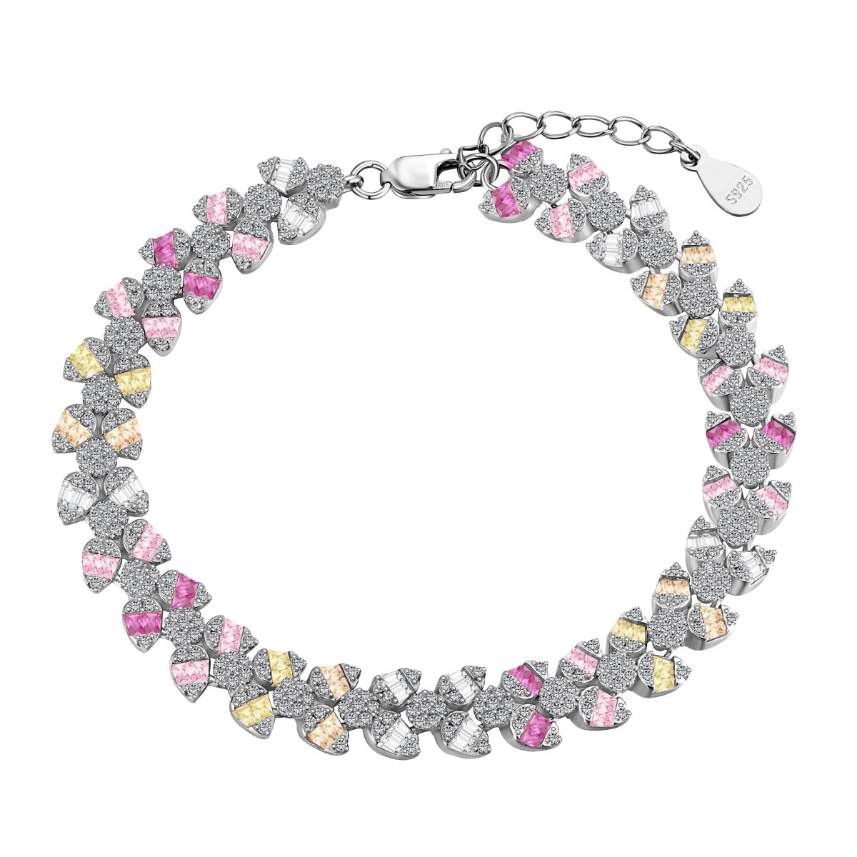 [GALE]Dainty Exquisite Flower Shape Daily Bracelet