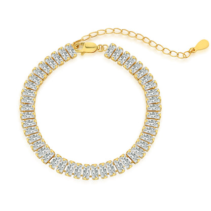 [NEU] Exquisites Armband im Smaragdschliff für jeden Tag