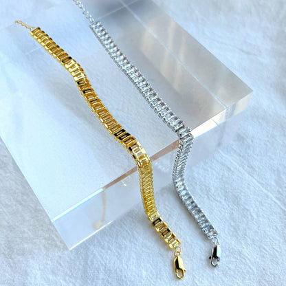 [NEU] Exquisites Armband im Smaragdschliff für jeden Tag