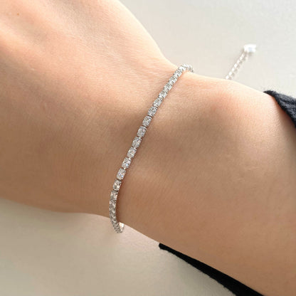 [NOVO] Elegantes Armband im Smaragdschliff für jeden Tag