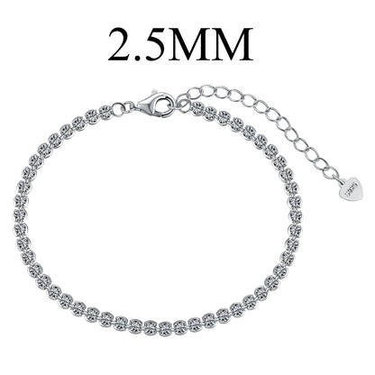 [GALE]Dazzling Sparkling Round Cut Daily Bracelet