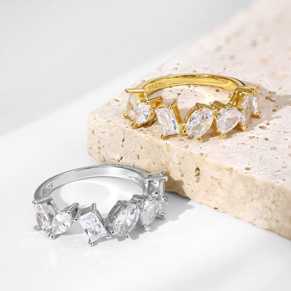 [NOVO]繊細なマルチカットリング