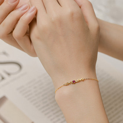 [GALE]Romantic Heart Shape Lover Bracelet