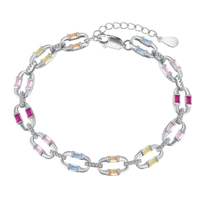 [GALE]Dazzling Colorful Daily Bracelet