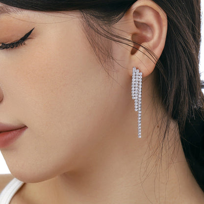 [GALE]Luxurious Dainty Banquet Earrings