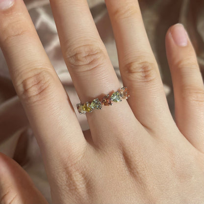 [NEU] 0,25 Karat Radiant Romance Herzschliff Liebesring