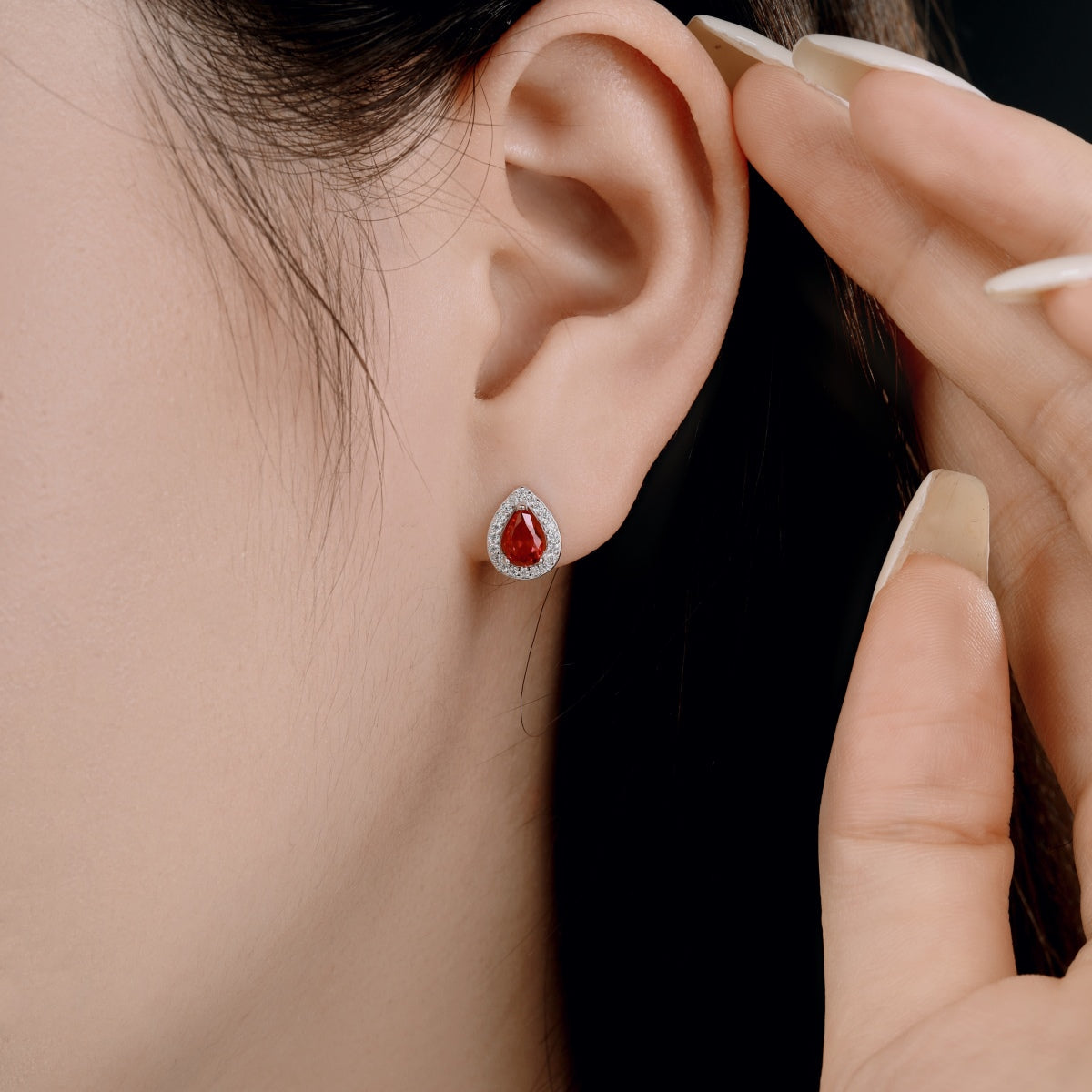 [NOVO] Luxuriöse Ohrringe in Tropfenform