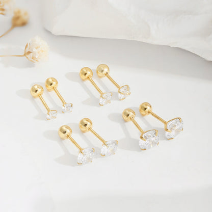 [GALE]Unique U-Shaped Ear Bone Earrings