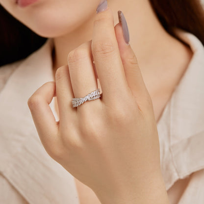 [NOVO]個性的なカラフルなマーキスカットのデイリーリング