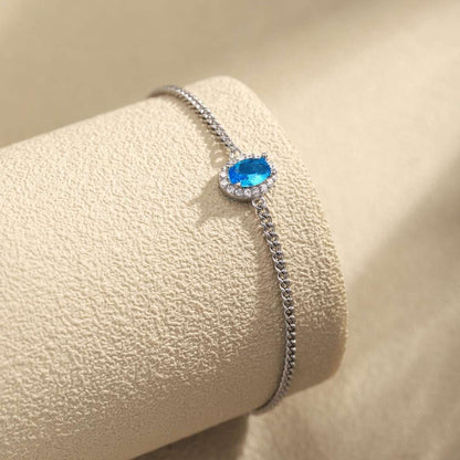 [GALE]Exquisite Oval Shape Bracelet
