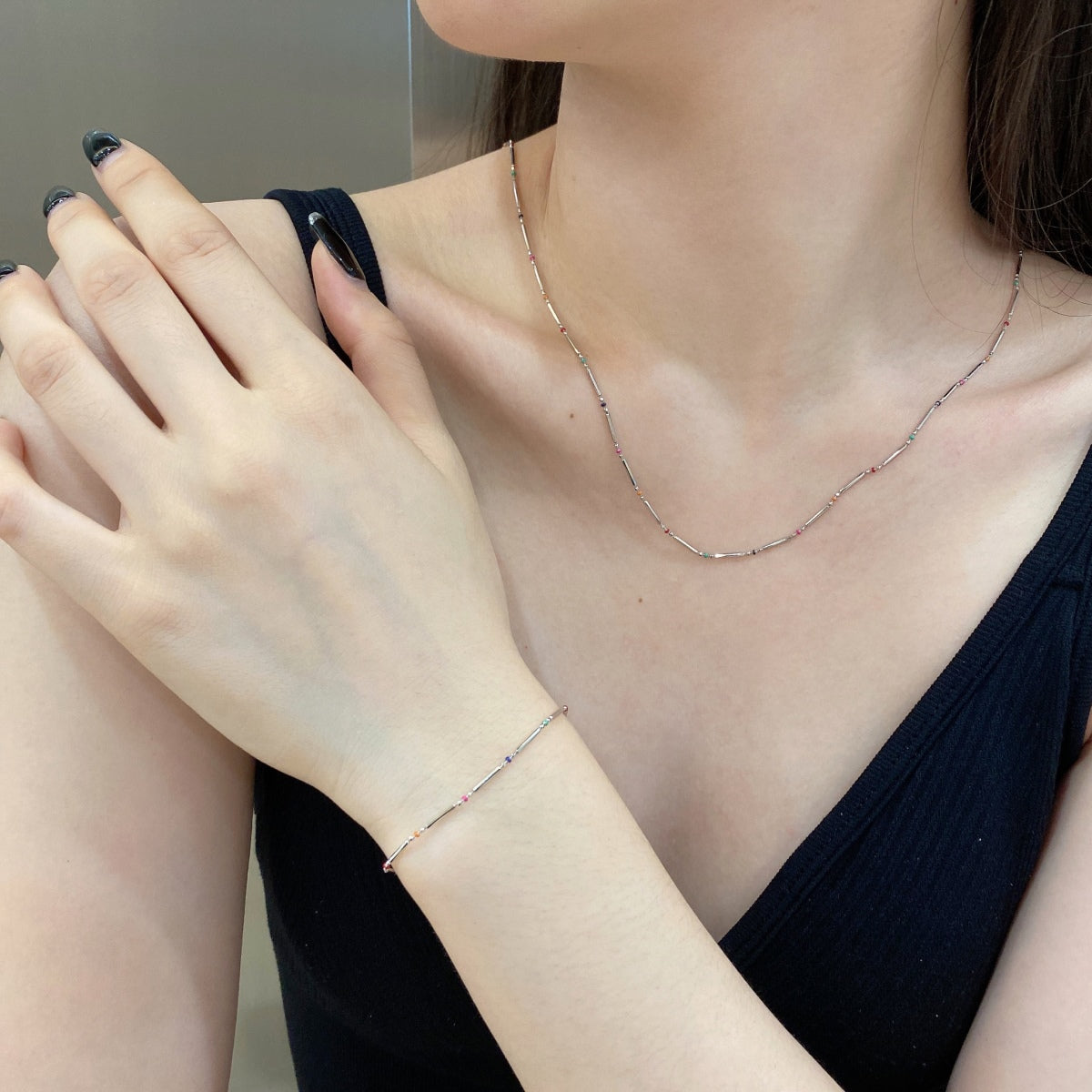 [GALE]Unique Colorful Daily Bracelet