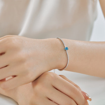 [NEU] 0,75 Karat Exquisites Armband im Ovalschliff für jeden Tag