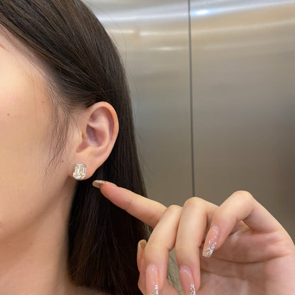 [NOVO] Funkelnde Ohrringe in quadratischer Form