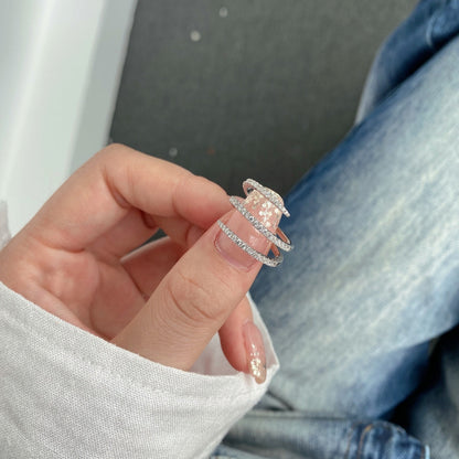 [GALE]Unique Vibrant Entangle Daily Ring