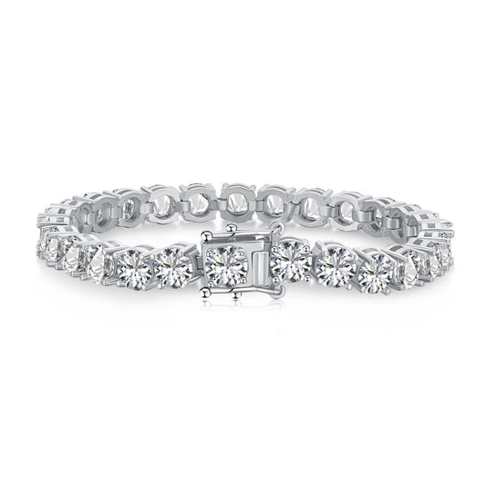 [GALE]0.75 Carat Dazzling Round Cut Wedding Bracelet