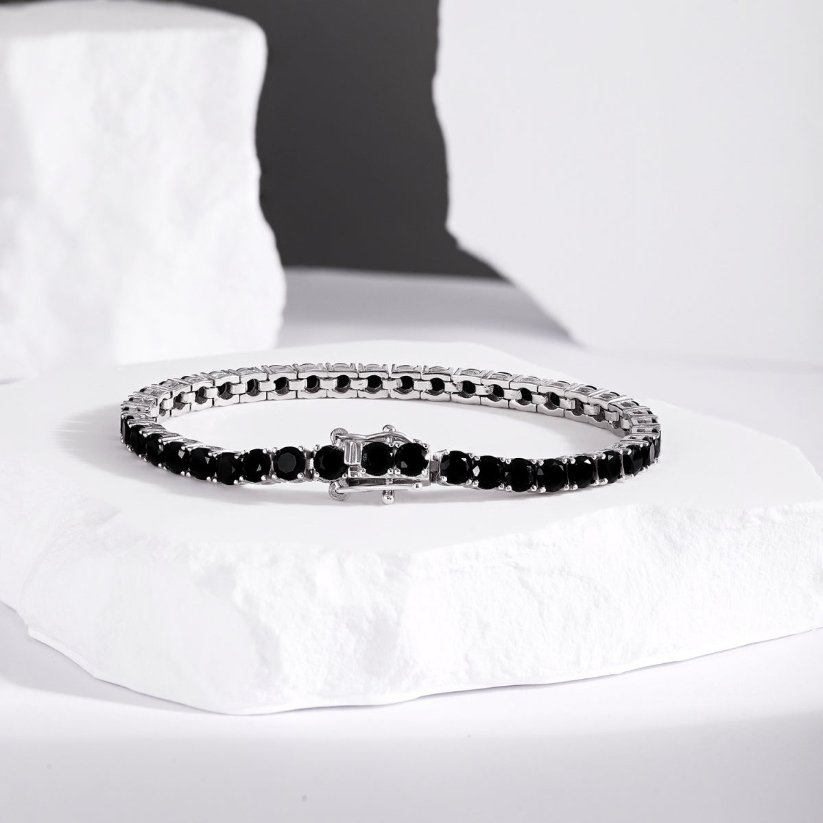 [GALE]Radiant Colorful Round Cut Party Bracelet