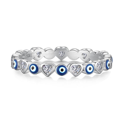 [NOVO]輝くカラフルなラウンドシェイプデイリーリング