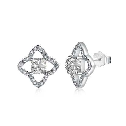 [GALE]Elegant Star Shape Princess Cut Daily Earrings