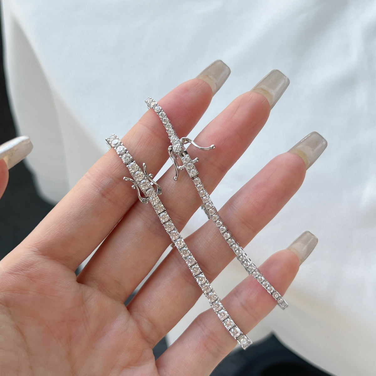 [GALE]Dazzling Exquisite Round Cut Daily Bracelet