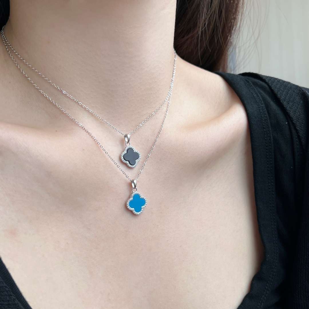 [GALE]Dainty Flower Shape Necklace