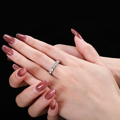 [NOVO]エタニティラウンドカットテニスリング