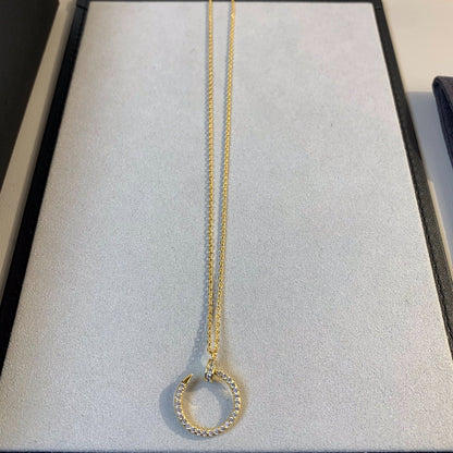 [GALE]JUSTE NECKLACE GOLD DIAMONDS
