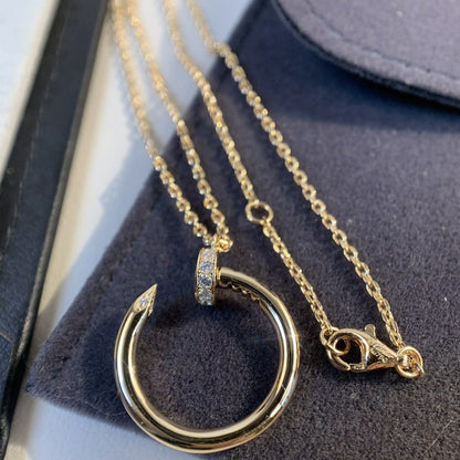 [GALE]JUSTE NECKLACE PINK GOLD