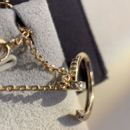 [GALE]JUSTE NECKLACE PINK GOLD