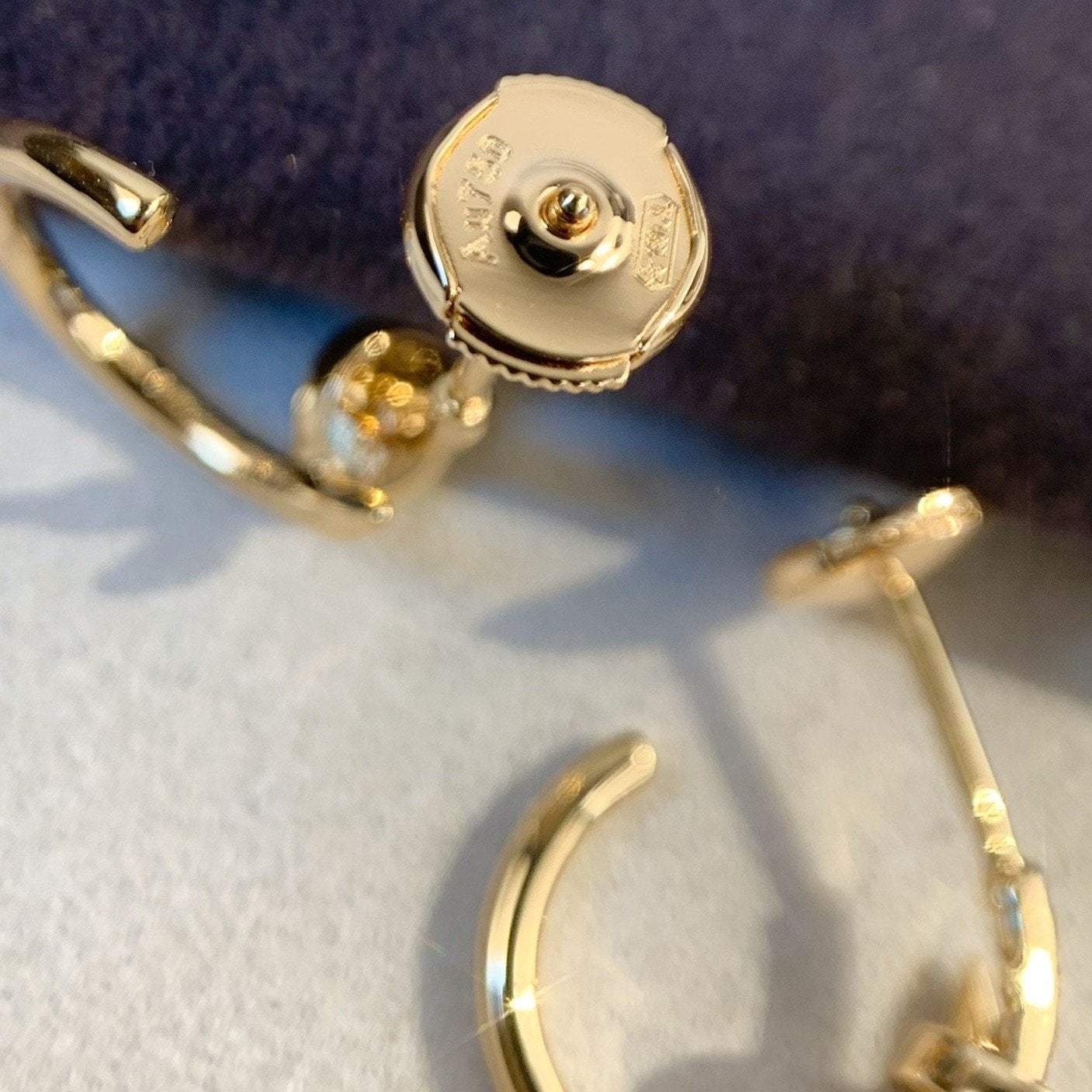 [GALE]JUSTE EARRINGS PINK GOLD