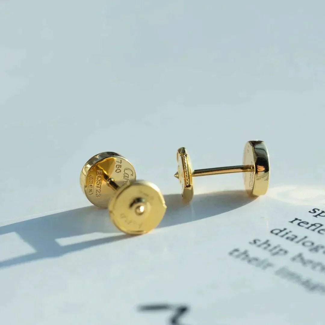 [GALE]LOVE EARRINGS GOLD 10MM