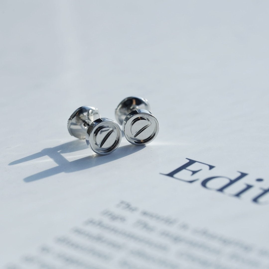 [GALE]LOVE EARRINGS SILVER 10MM