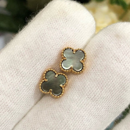 [GALE]CLOVER MINI GOLD EARRINGS