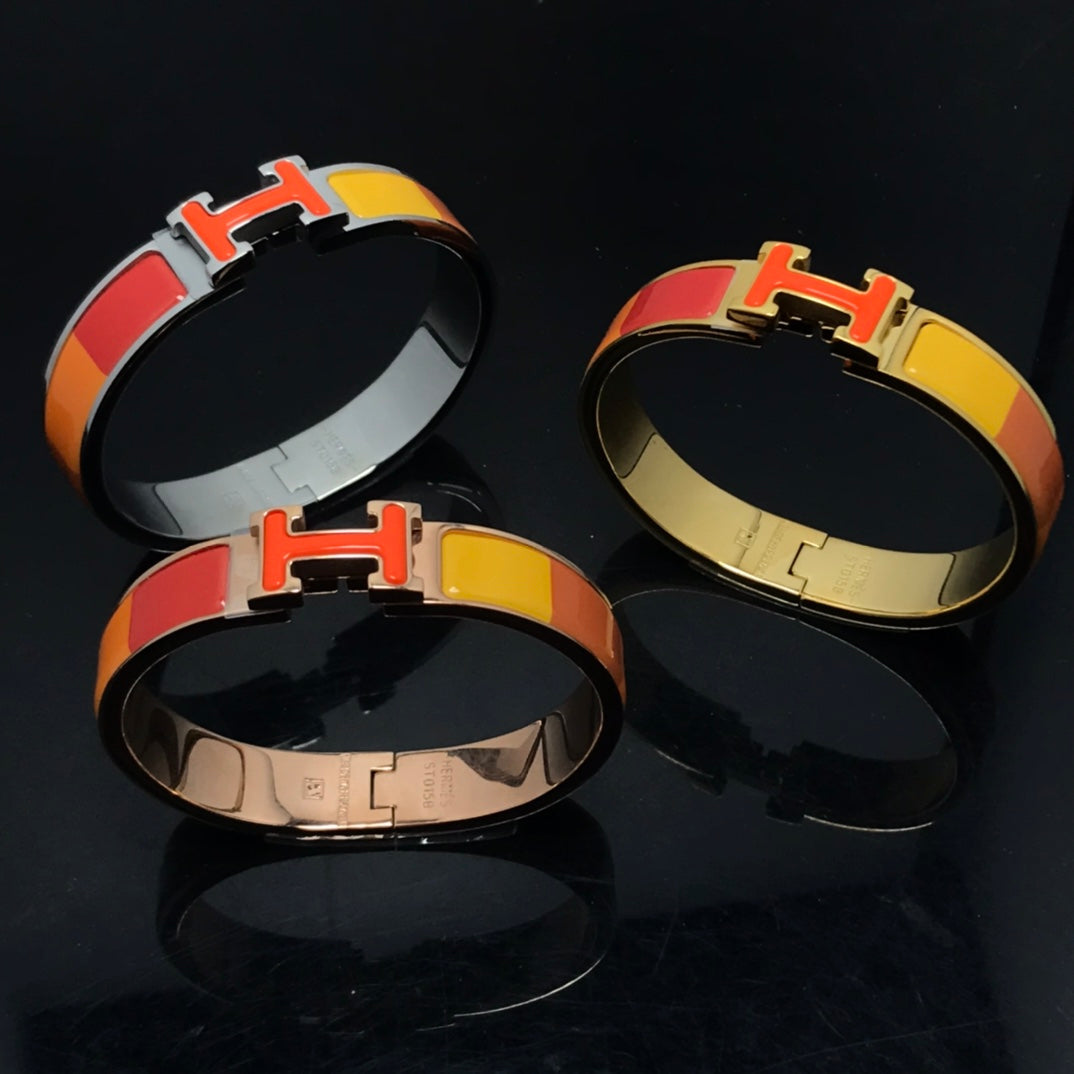 [GALE]H BRACELET ORANGE RAINBOW CERAMIC