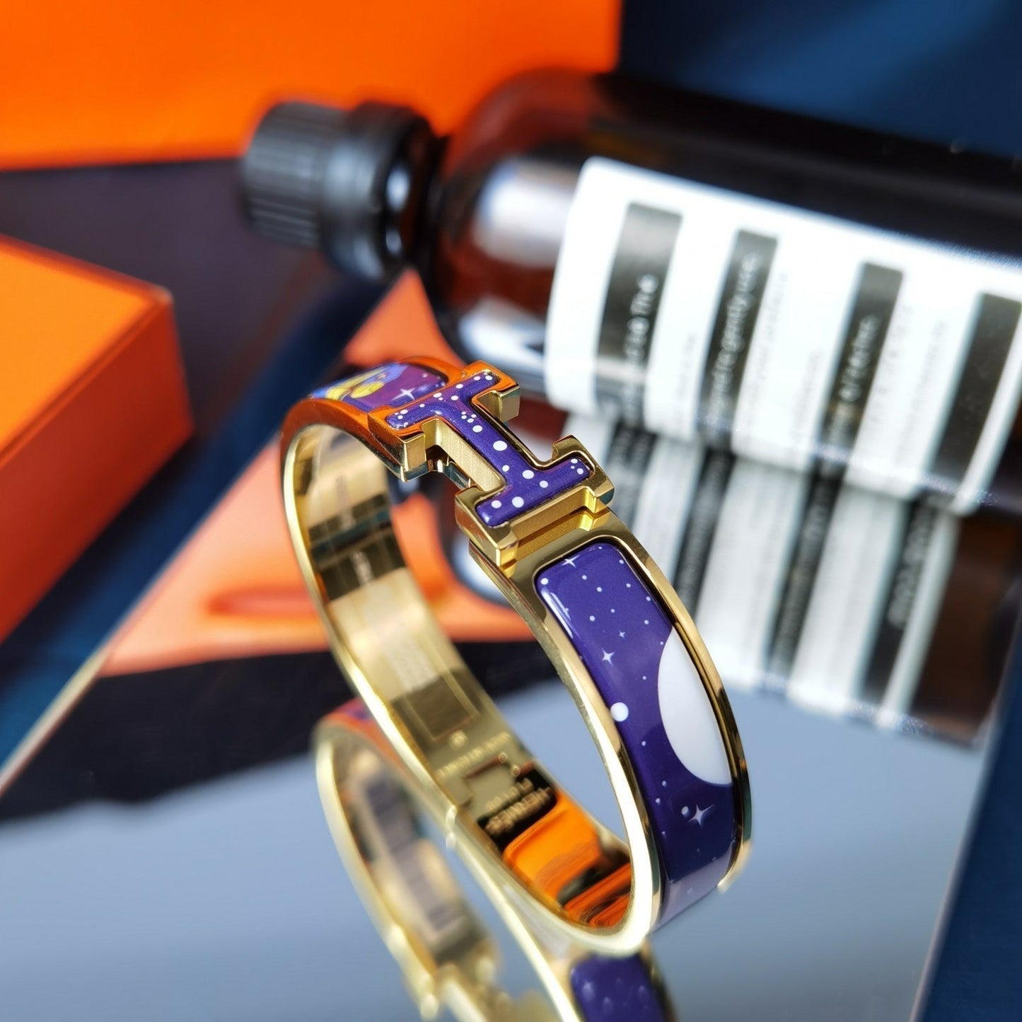 [GALE]H STAR AND MOON BRACELET 12MM