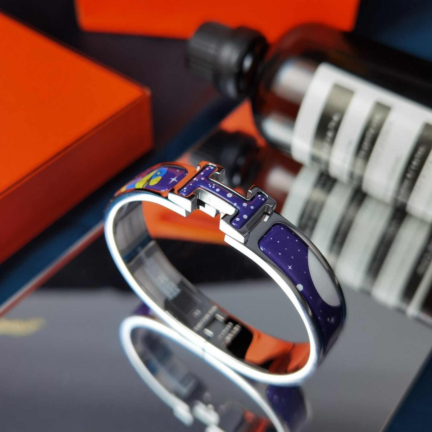 [GALE]H STAR AND MOON BRACELET 12MM