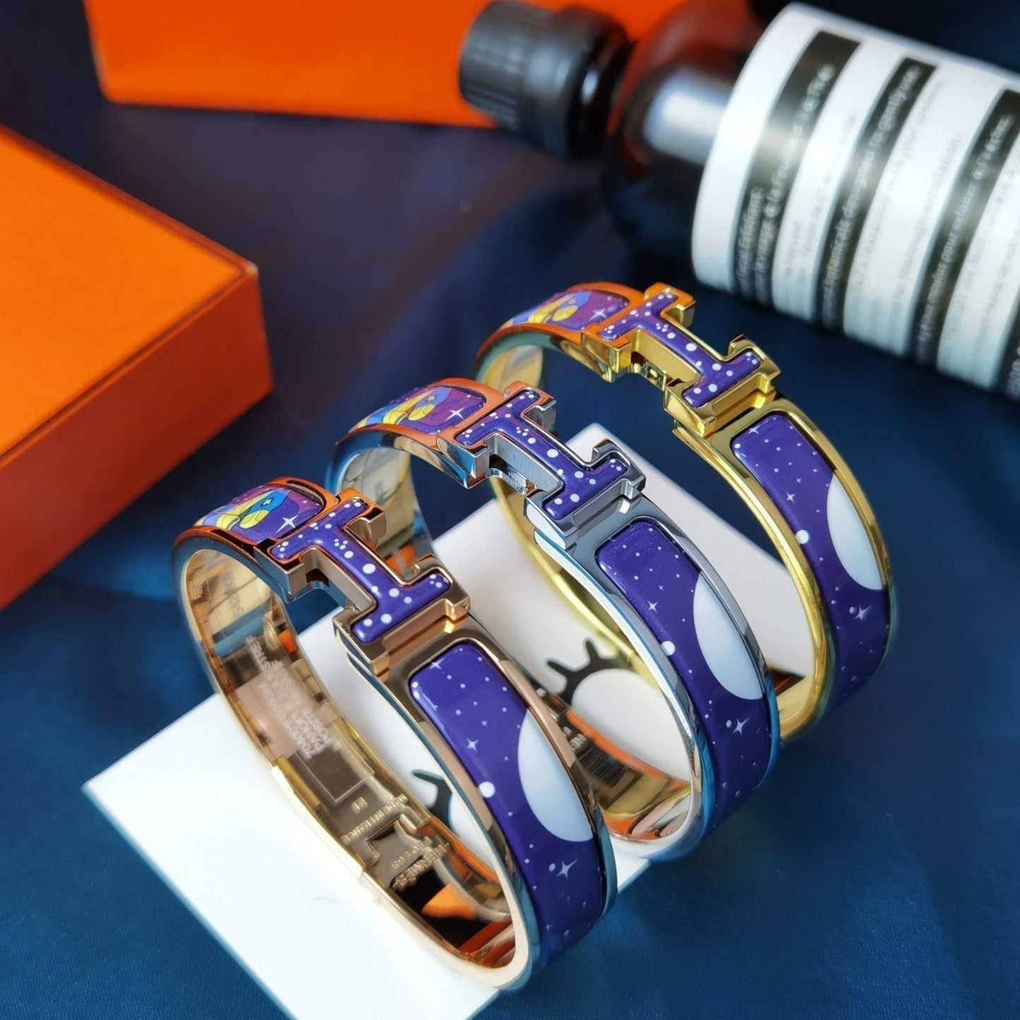 [GALE]H STAR AND MOON BRACELET 12MM