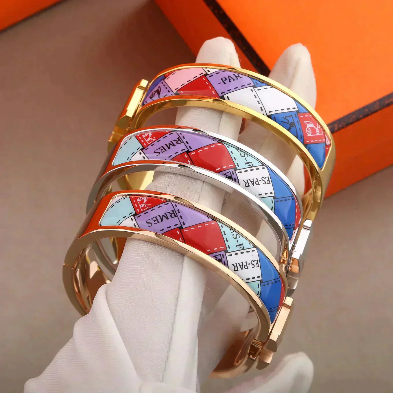 [GALE]H BRACELET DOTTED BORDER 12MM