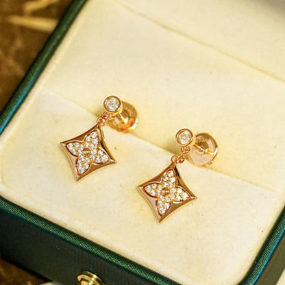 [GALE]STAR DIAMONDS EARRINGS GOLD