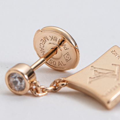 [GALE]STAR DIAMONDS EARRINGS GOLD