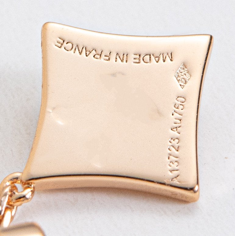 [GALE]STAR DIAMONDS EARRINGS GOLD