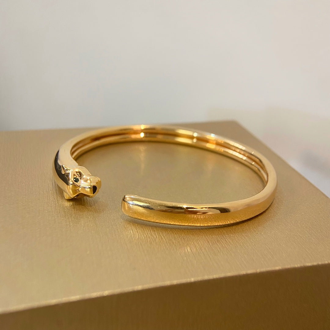 [GALE]PANTHERE GOLD OPEN BRACELET