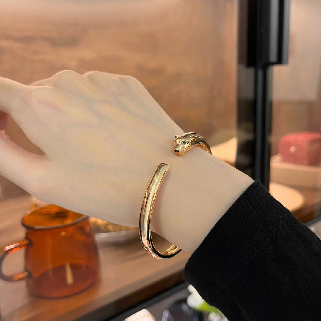[GALE]PANTHERE GOLD OPEN BRACELET