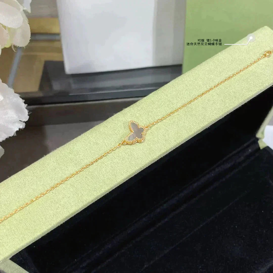 [GALE]BUTTERFLY DARK MOP BUTTERFLY BRACELET