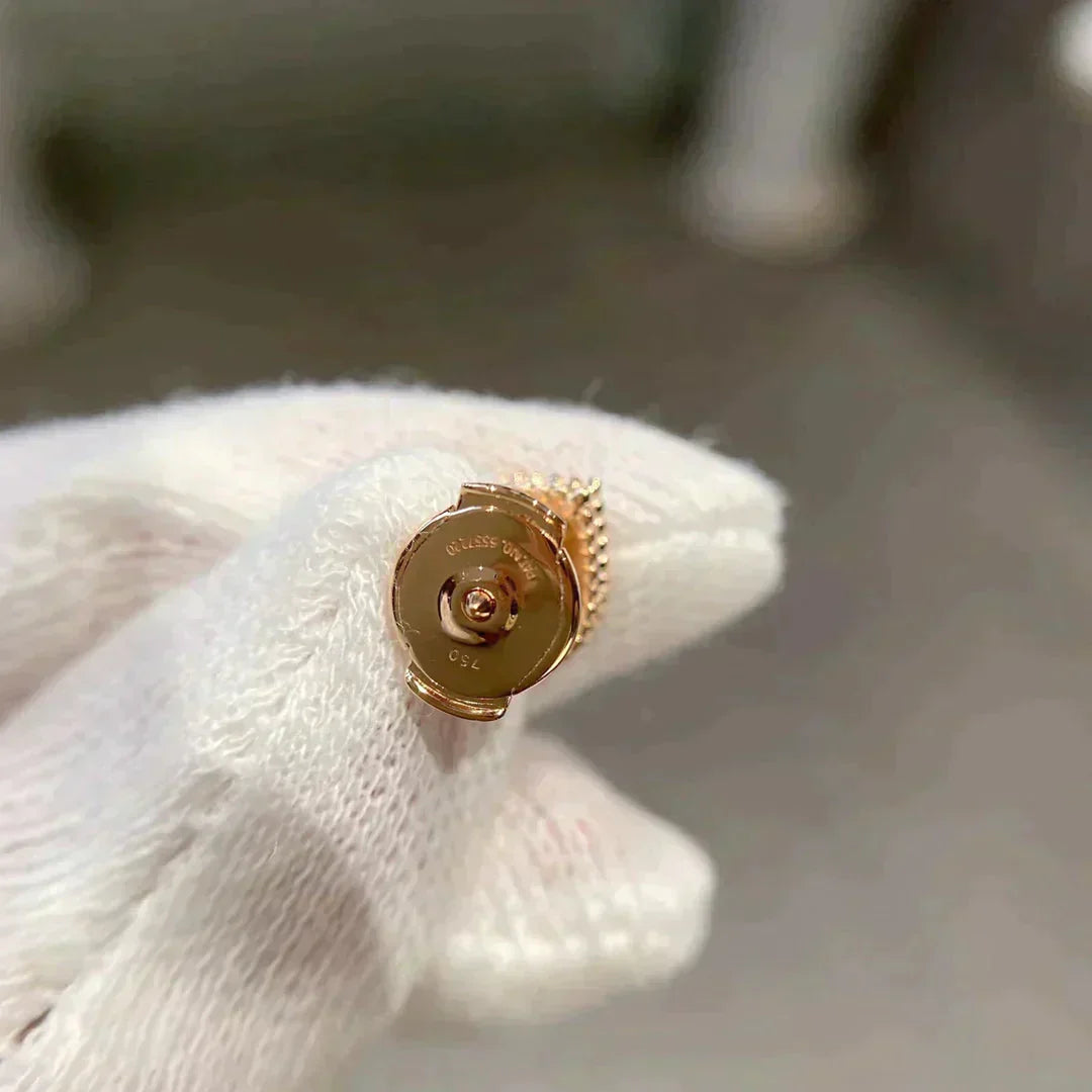 [GALE]HEART CARNELIAN STUD EARRINGS